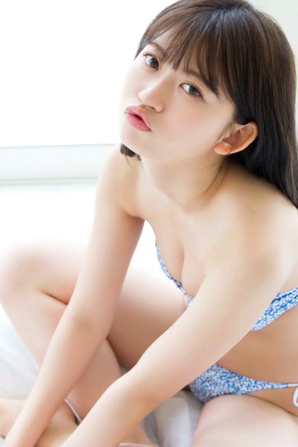   石原さき泳池性感比基尼与海边校服清纯阳光写真第22张图片
