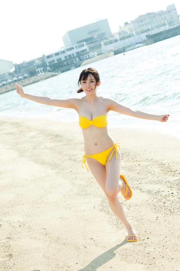   《橋本つむぎ - 大阪最可爱偶像超凯旋撮！阳光沙滩比基尼性感清纯写真》第38张图片