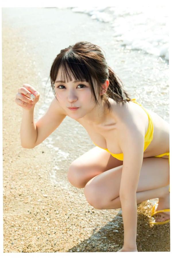   《橋本つむぎ - 大阪最可爱偶像超凯旋撮！阳光沙滩比基尼性感清纯写真》第44张图片