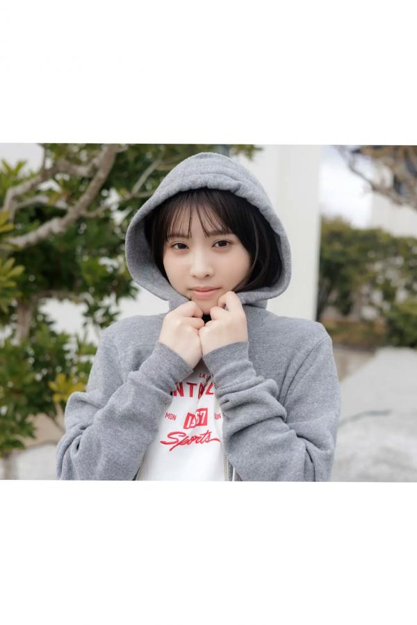   芳賀礼 - 难波第一可爱美少女 居家白色内衣清纯写真第19张图片
