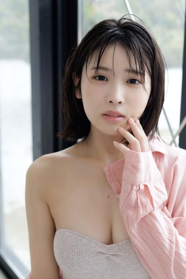   芳賀礼 - 难波第一可爱美少女 居家白色内衣清纯写真第27张图片