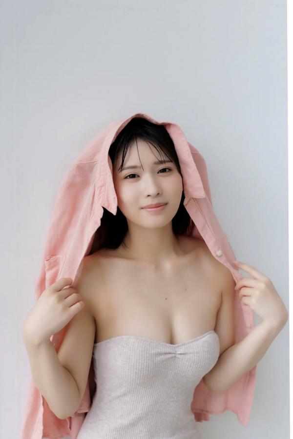   芳賀礼 - 难波第一可爱美少女 居家白色内衣清纯写真第28张图片