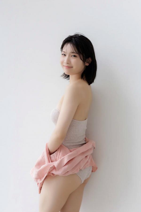   芳賀礼 - 难波第一可爱美少女 居家白色内衣清纯写真第29张图片