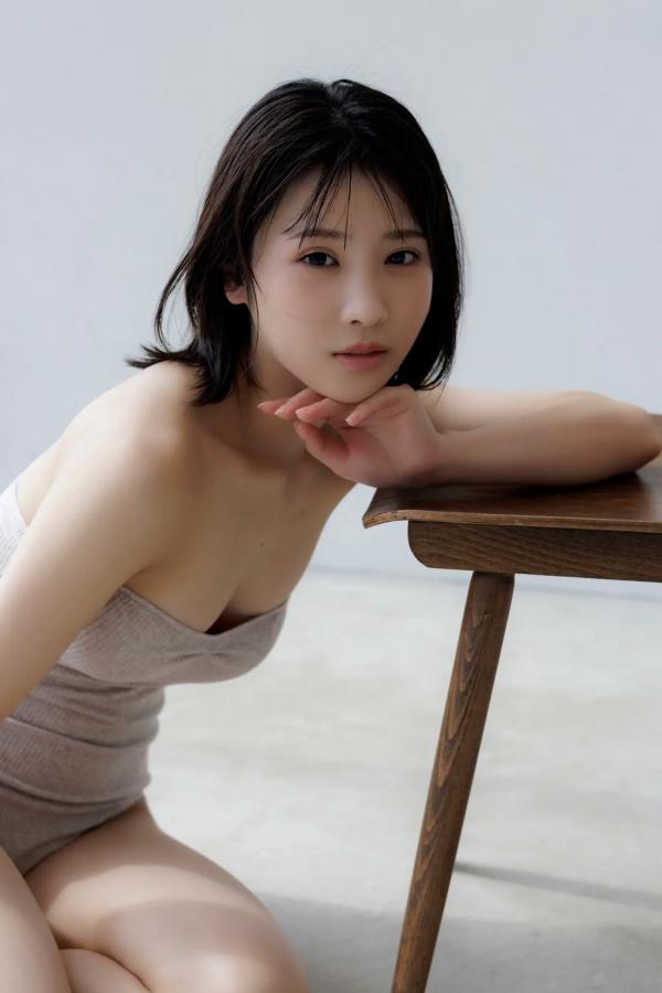   芳賀礼 - 难波第一可爱美少女 居家白色内衣清纯写真第38张图片