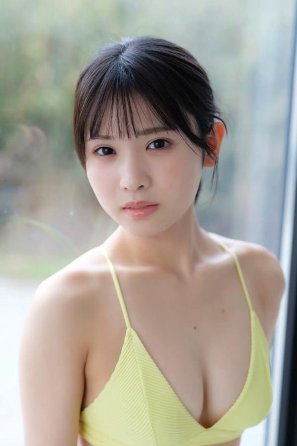   芳賀礼 - 难波第一可爱美少女 居家白色内衣清纯写真第50张图片