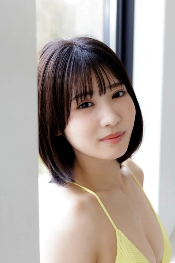   芳賀礼 - 难波第一可爱美少女 居家白色内衣清纯写真第55张图片