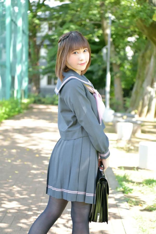   [LOVEPOP] 桜井紗稀 Saki Sakurai Photoset 02 日系JK水手校服黑丝写真第9张图片