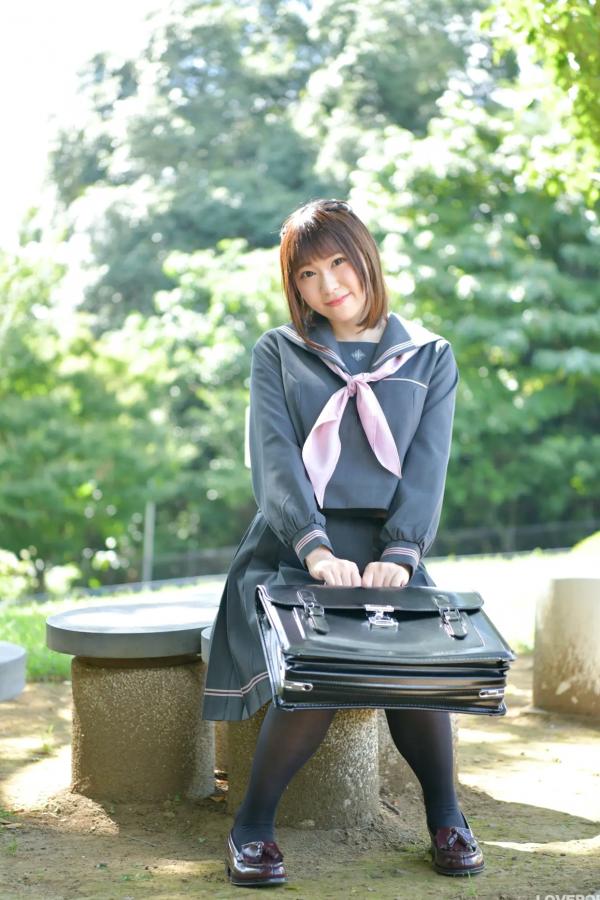   [LOVEPOP] 桜井紗稀 Saki Sakurai Photoset 02 日系JK水手校服黑丝写真第18张图片