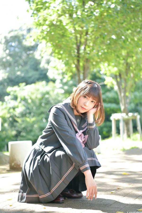  [LOVEPOP] 桜井紗稀 Saki Sakurai Photoset 02 日系JK水手校服黑丝写真第31张图片