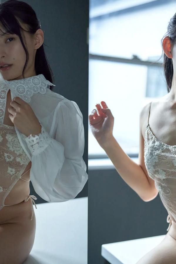   《皆川彩月 - Japanese Beauty》室内私房性感写真 高叉泳衣与微型比基尼极致诱惑第10张图片