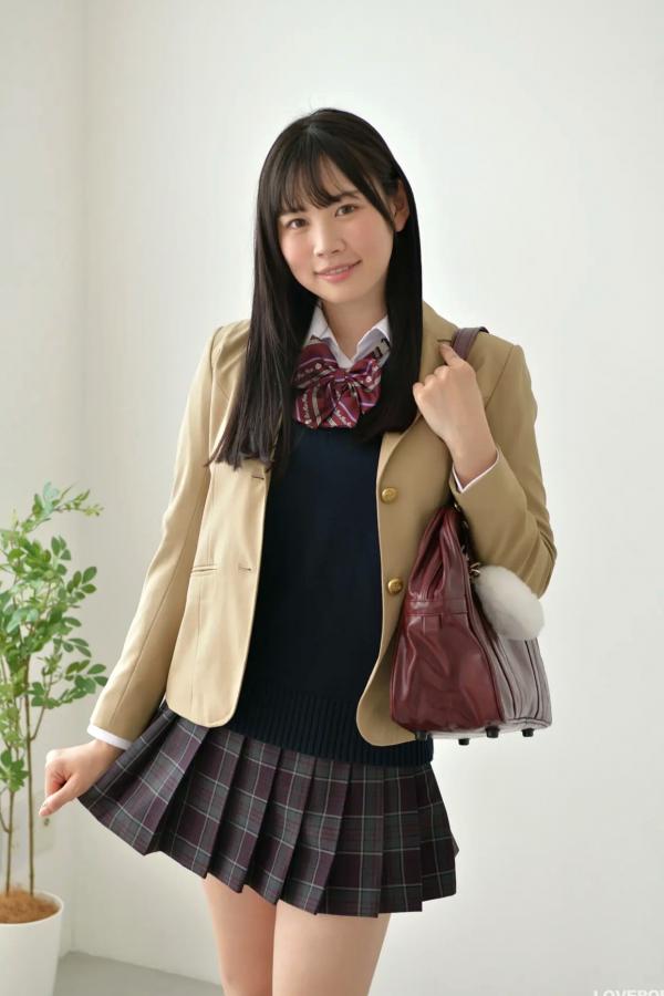    [LOVEPOP] Seina Shinomi 篠見星奈 Photoset 08 日系高中校服清纯制服写真第2张图片