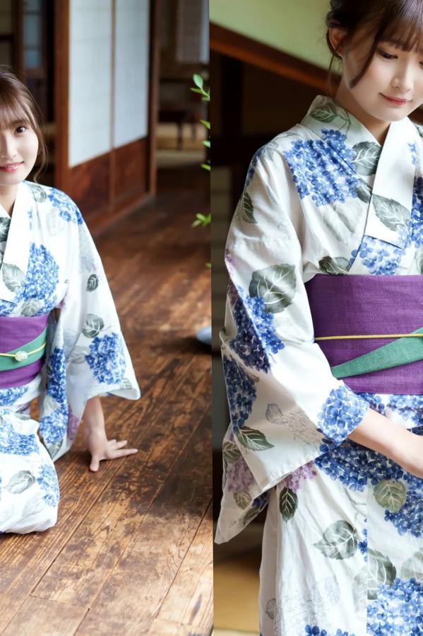   片岡未優《みゆの夏》日系和服清纯性感写真第3张图片