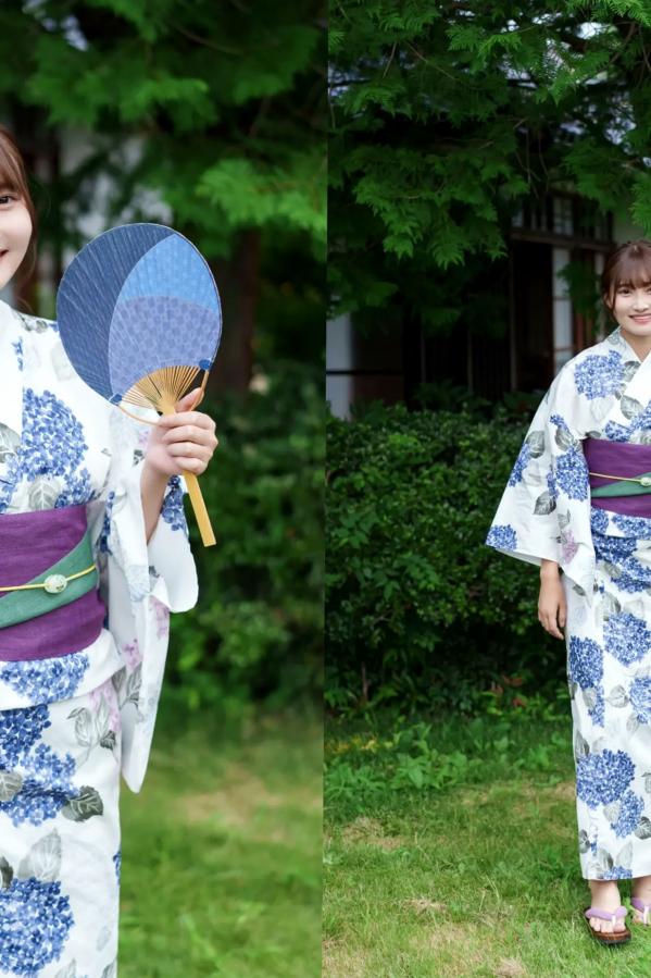   片岡未優《みゆの夏》日系和服清纯性感写真第5张图片