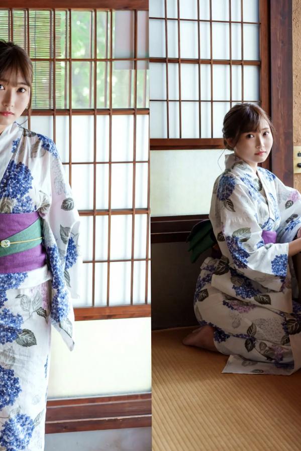   片岡未優《みゆの夏》日系和服清纯性感写真第9张图片