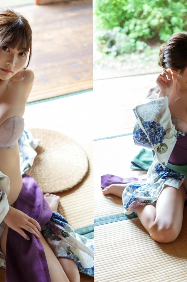   片岡未優《みゆの夏》日系和服清纯性感写真第14张图片