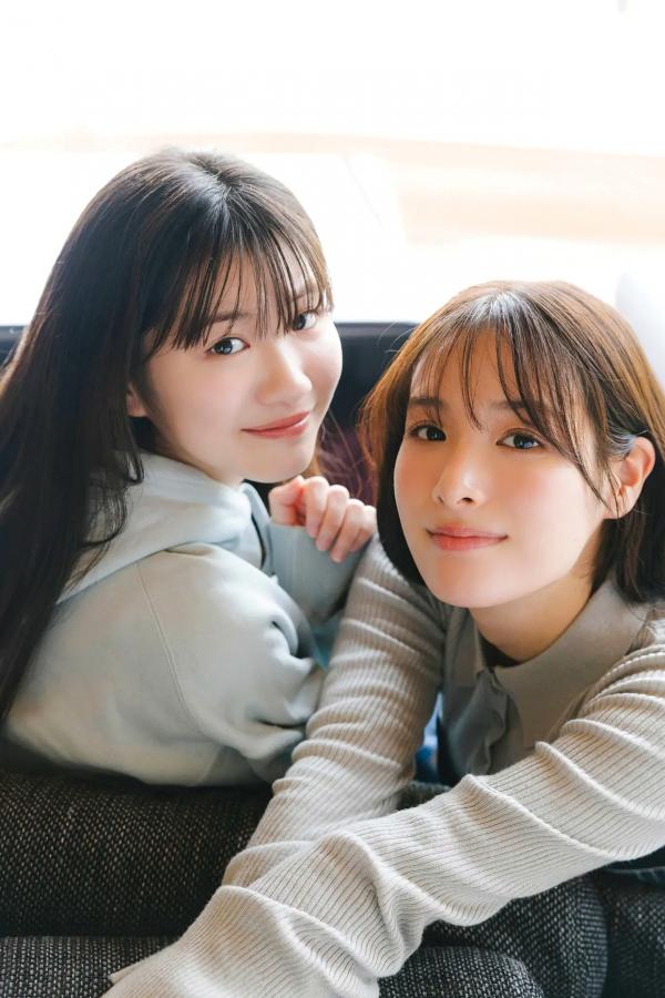   葉月くれあ x 永岡ゆきね - ヤンマガアザーっす！日系清纯美少女比基尼温泉写真第10张图片