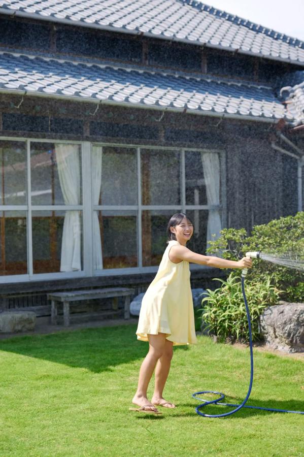   桑島海空 - ラスト?サマー?ビキニ：日系清纯女神海边比基尼与夏日和服写真第21张图片