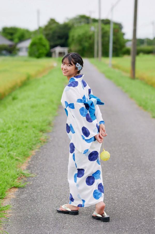   桑島海空 - ラスト?サマー?ビキニ：日系清纯女神海边比基尼与夏日和服写真第68张图片