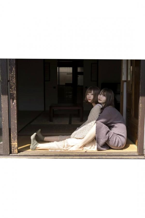小日向愛 小日向結衣 小日向結衣 x 望月彩未 - ふたり暮らし 日系家居私房内衣写真第13张图片
