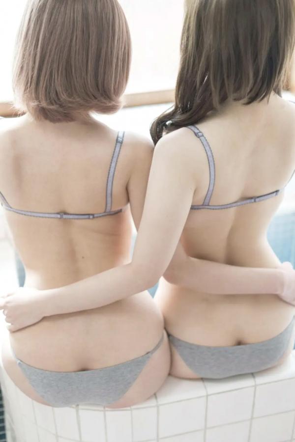 小日向愛 小日向結衣 小日向結衣 x 望月彩未 - ふたり暮らし 日系家居私房内衣写真第95张图片