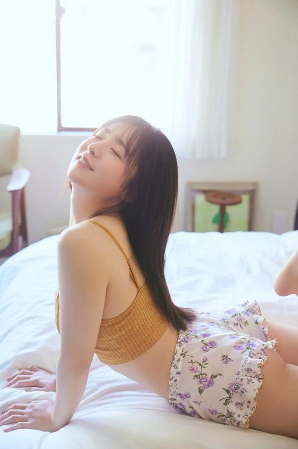  西野夢菜 - 透明感100% 日系清新家居内衣私房写真第11张图片