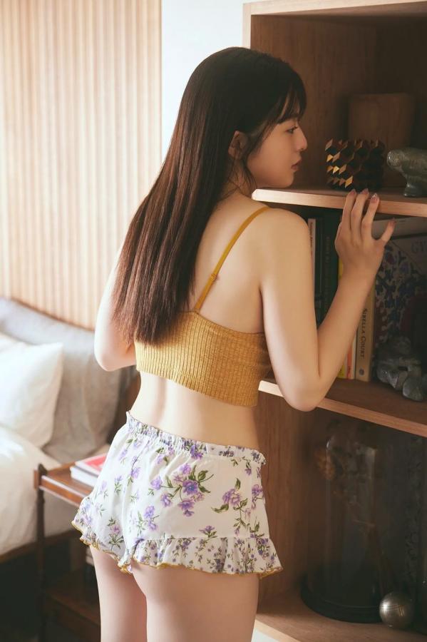   西野夢菜 - 透明感100% 日系清新家居内衣私房写真第14张图片
