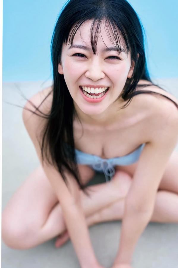   坂井仁香 - ひとかけら 户外泳池比基尼清新写真第8张图片