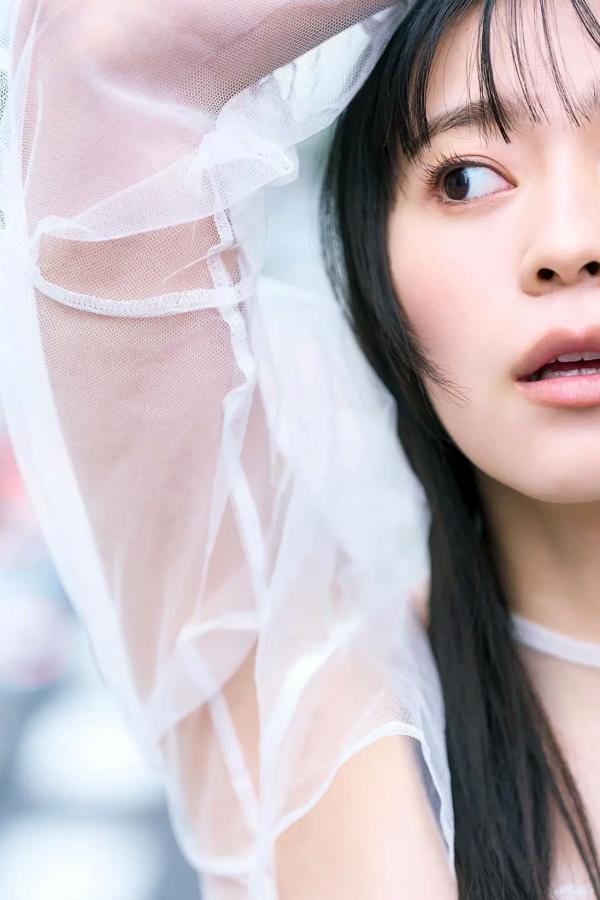   坂井仁香 - ひとかけら 户外泳池比基尼清新写真第18张图片
