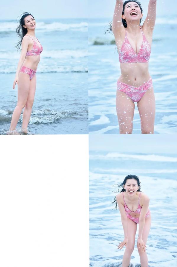   坂井仁香 - ひとかけら 户外泳池比基尼清新写真第36张图片