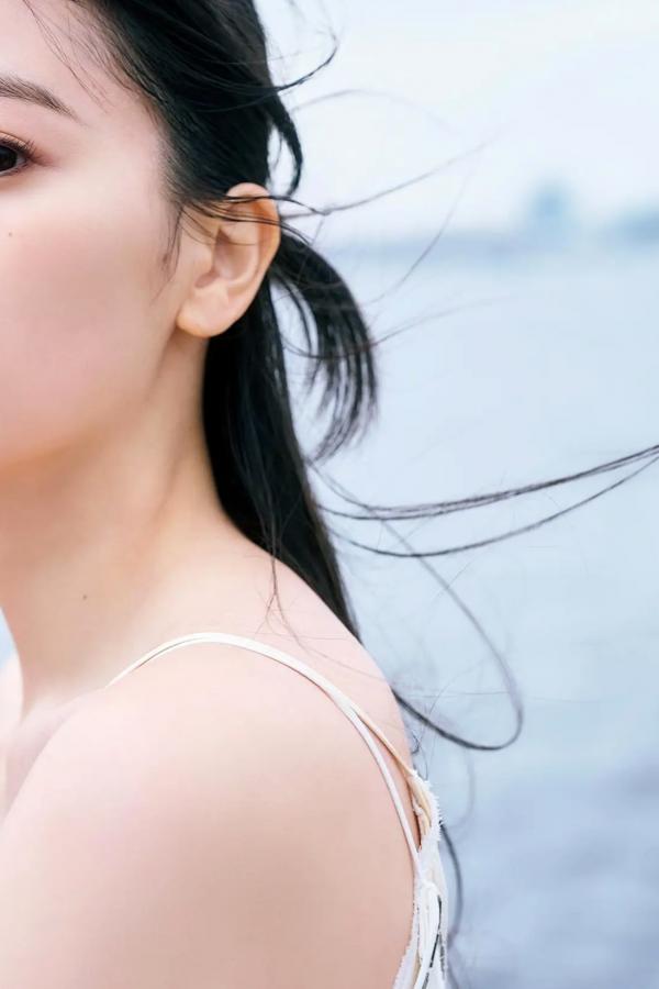   坂井仁香 - ひとかけら 户外泳池比基尼清新写真第46张图片