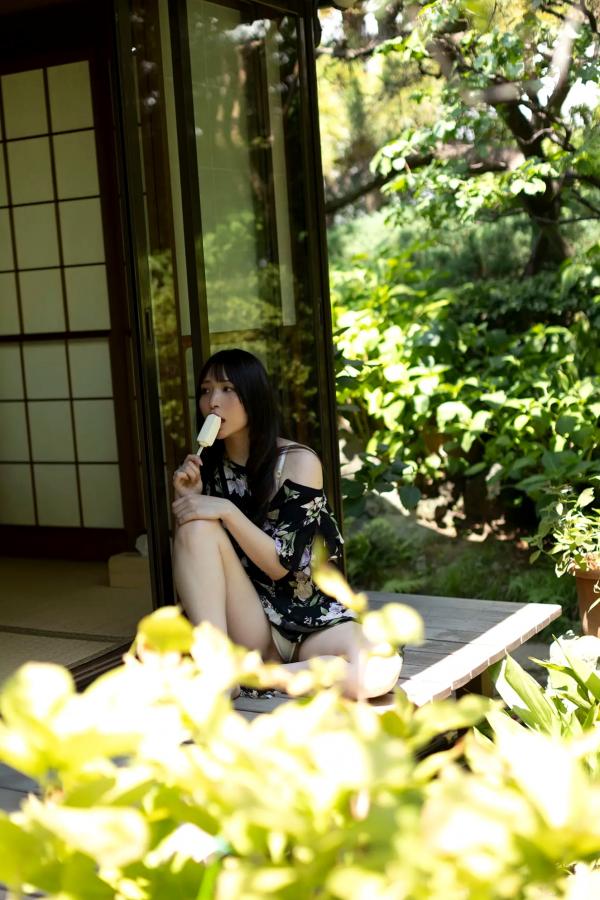   あまつまりな - 湿った夏の艶めき 日系复古私房蕾丝内衣性感写真第7张图片