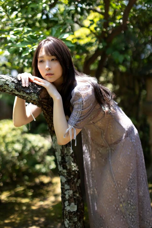   あまつまりな - 湿った夏の艶めき 日系复古私房蕾丝内衣性感写真第46张图片