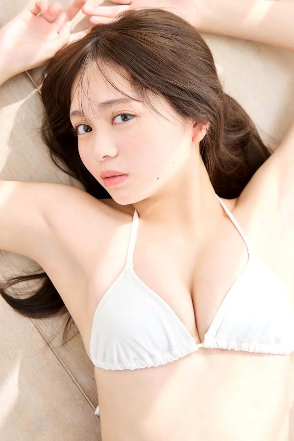    蓬莱舞《Transparent Depth 透明深度》浴室湿身比基尼清纯写真第15张图片
