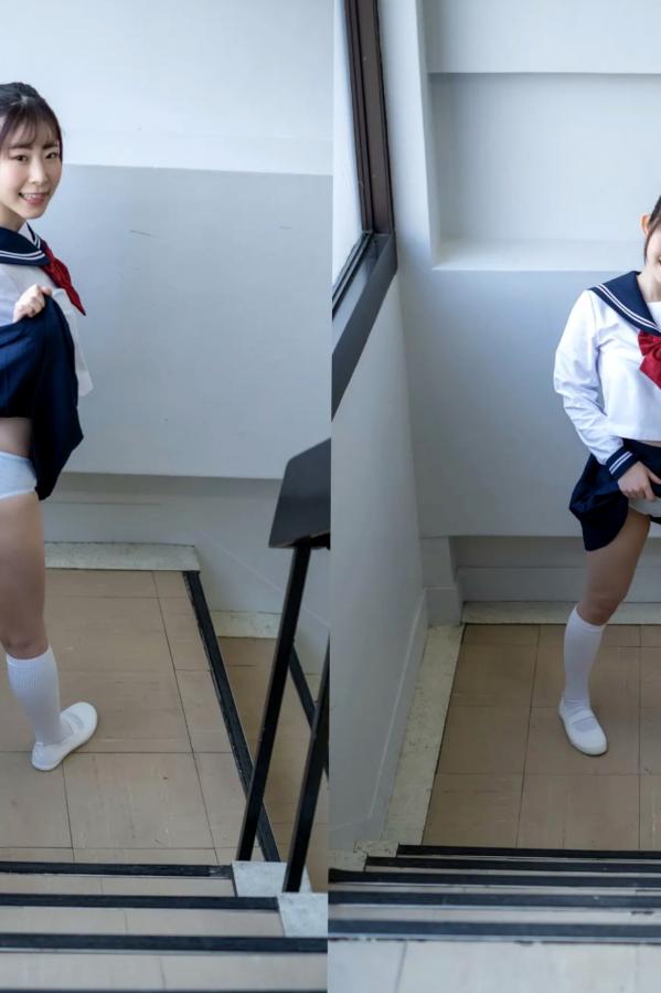   沙月恵奈 - 青春＃アオハル 日系校服湿身浴室写真第22张图片