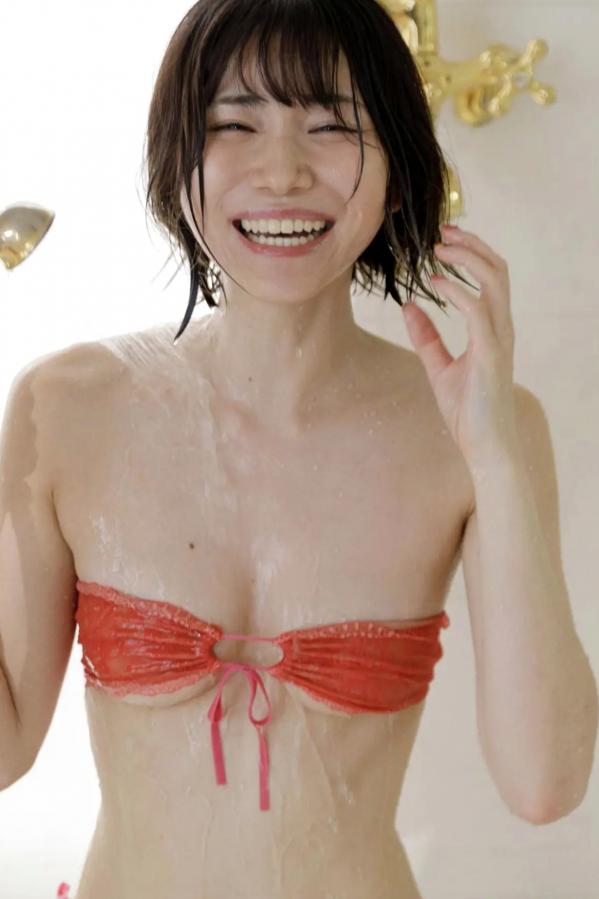   仁藤りさ - にとーが連れてくる夏：日系性感尤物粉色比基尼大尺度私房写真第66张图片