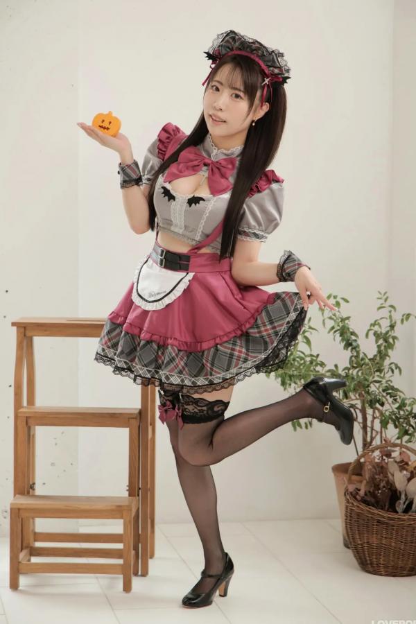   [LOVEPOP] Fureia ふれいあ Photoset 04 日本可爱女仆角色扮演黑丝美腿写真第4张图片