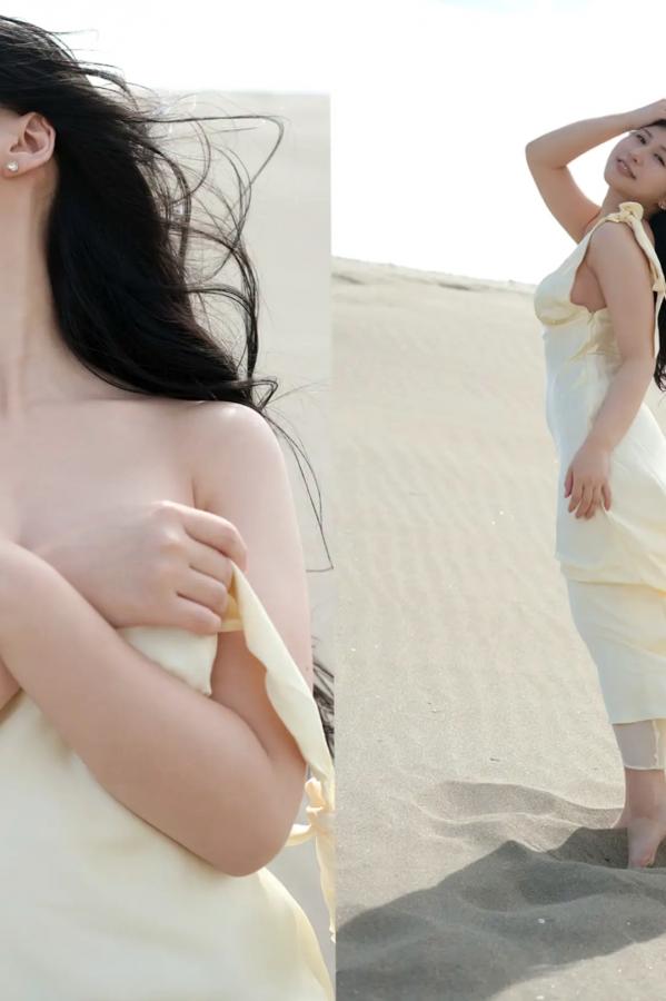   紬柊 - 夏の果 日本性感写真 浴室湿身与海边比基尼诱惑第6张图片