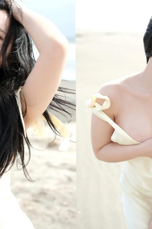   紬柊 - 夏の果 日本性感写真 浴室湿身与海边比基尼诱惑第7张图片