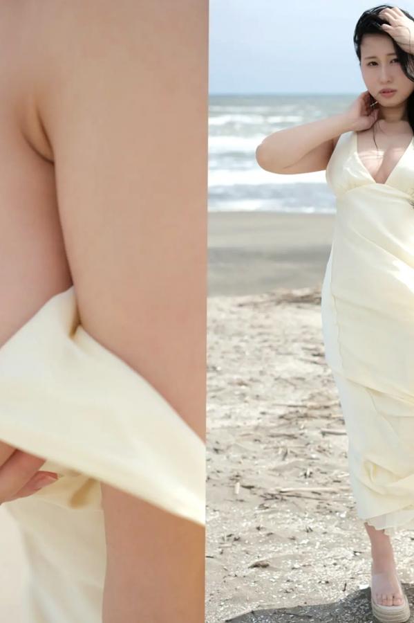  紬柊 - 夏の果 日本性感写真 浴室湿身与海边比基尼诱惑第8张图片