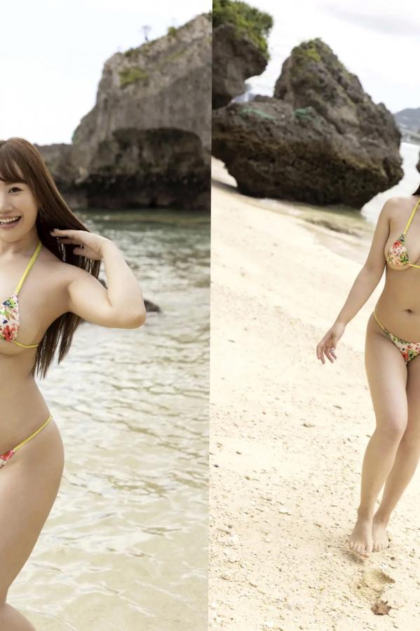   愛場れいら - 思わず溢れちゃった 日本女神性感比基尼沙滩家居写真第4张图片