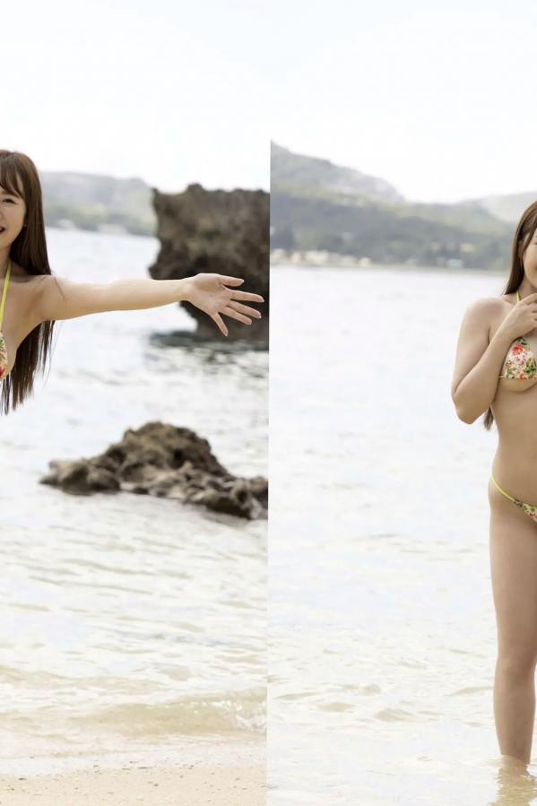   愛場れいら - 思わず溢れちゃった 日本女神性感比基尼沙滩家居写真第5张图片
