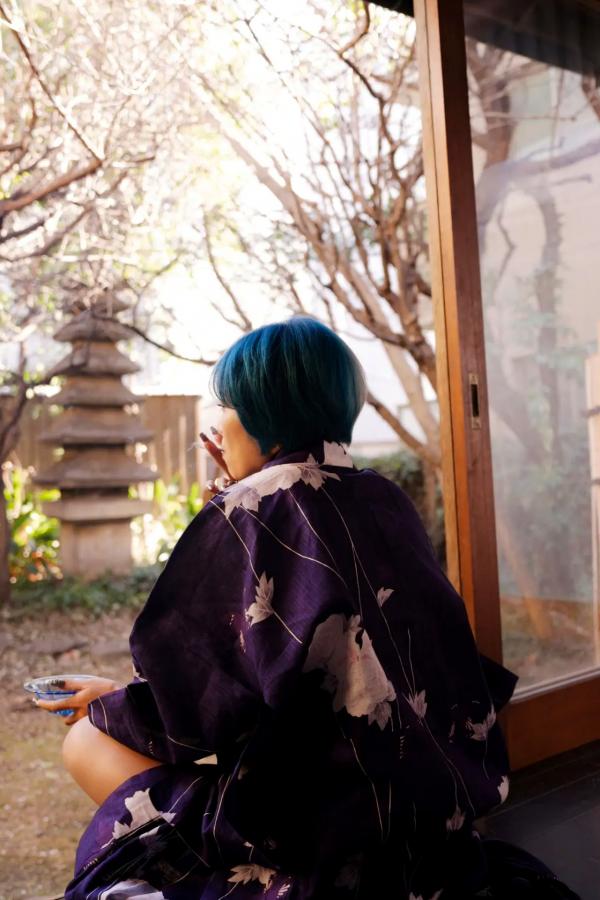   信子（ぱーてぃーちゃん）- 抱いて??? 日本性感艺人日式和服与私房内衣诱惑写真第54张图片