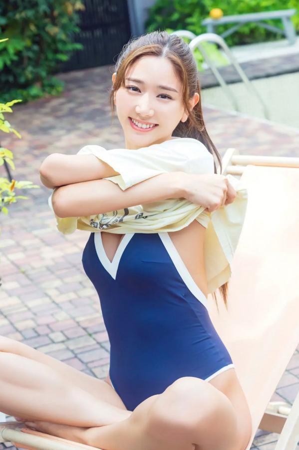   斎藤恭代 - COVER DX 泳池性感泳装与复古音乐写真第75张图片