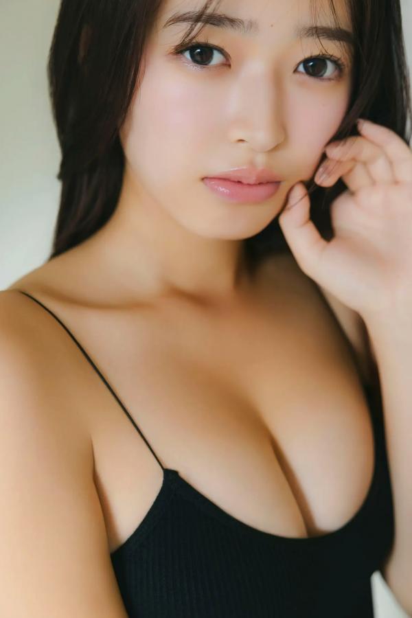   黒江こはる - キラキラ輝く瞳 日系清新比基尼与连体泳装写真第7张图片