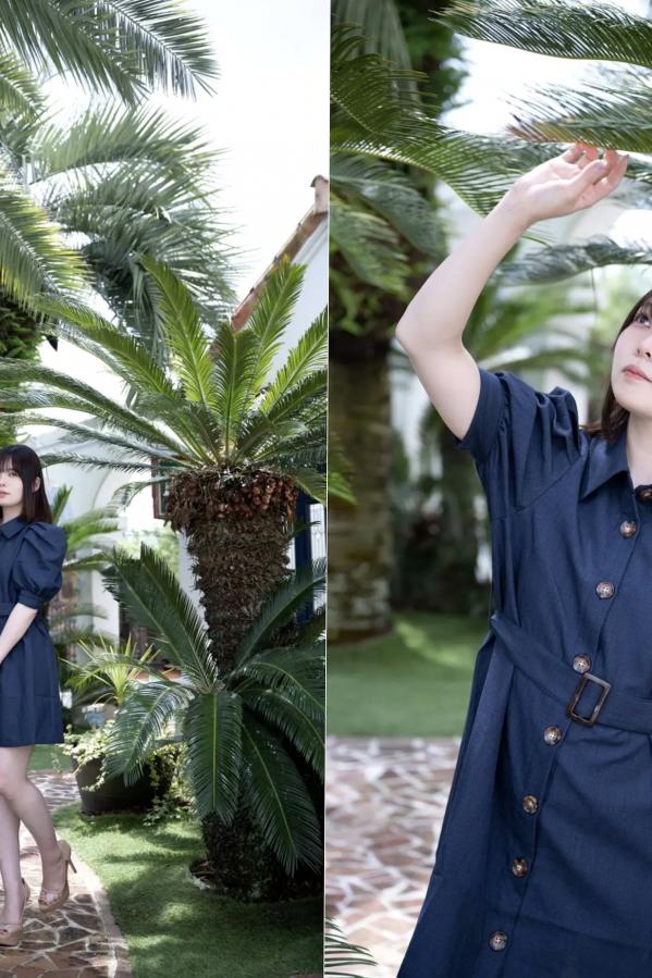   やなぎばころん - 桃の感触 日本清纯少女纯白比基尼家居私房写真第3张图片
