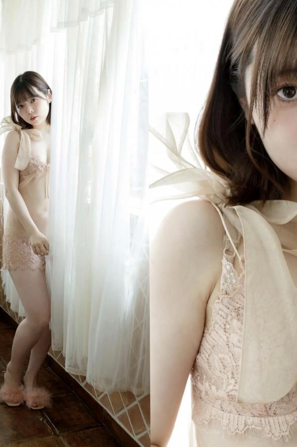   やなぎばころん - 桃の感触 日本清纯少女纯白比基尼家居私房写真第43张图片