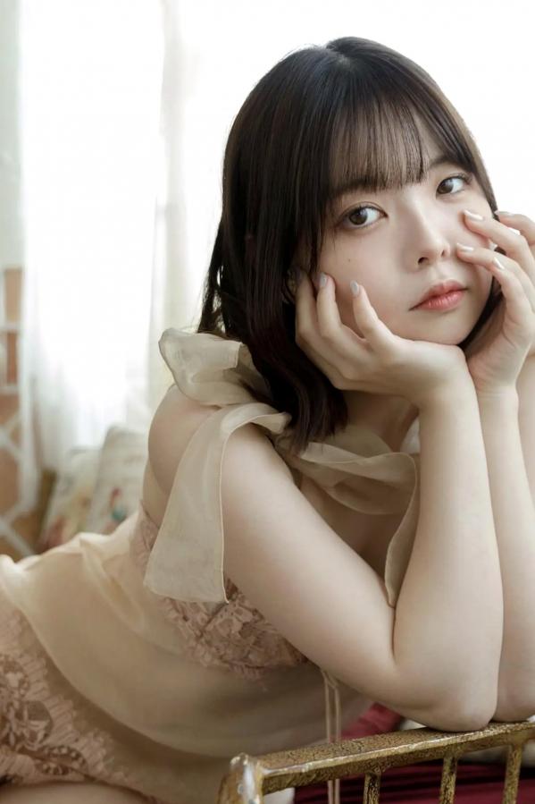   やなぎばころん - 桃の感触 日本清纯少女纯白比基尼家居私房写真第51张图片