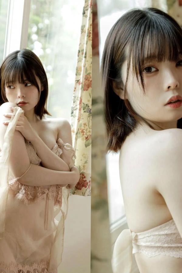   やなぎばころん - 桃の感触 日本清纯少女纯白比基尼家居私房写真第66张图片