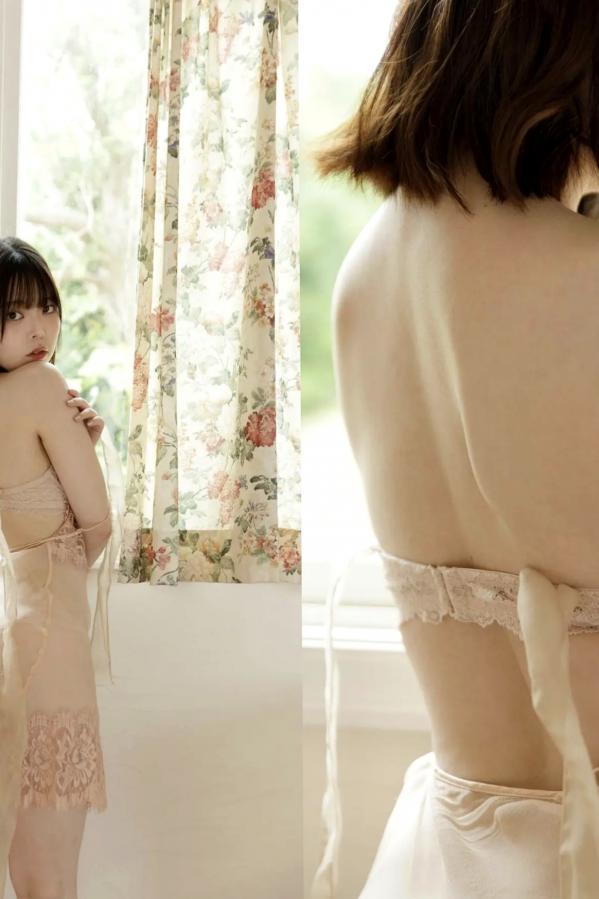   やなぎばころん - 桃の感触 日本清纯少女纯白比基尼家居私房写真第68张图片