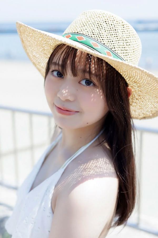   蓬莱舞《瑞々しい輝き》日本清纯美少女温泉沙滩比基尼写真第2张图片